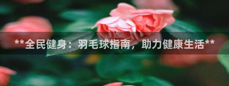 凯时k66会员登录：**全民健身：羽毛球指南，助力健康生