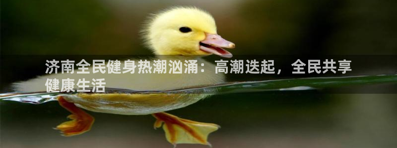 尊龙王t400：济南全民健身热潮汹涌：高潮迭起，全民共享
健