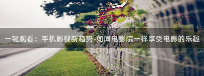 战地影院免费观看完整版电影：一键观看：手机影视新趋势-如同电影院一样享受电影的乐趣